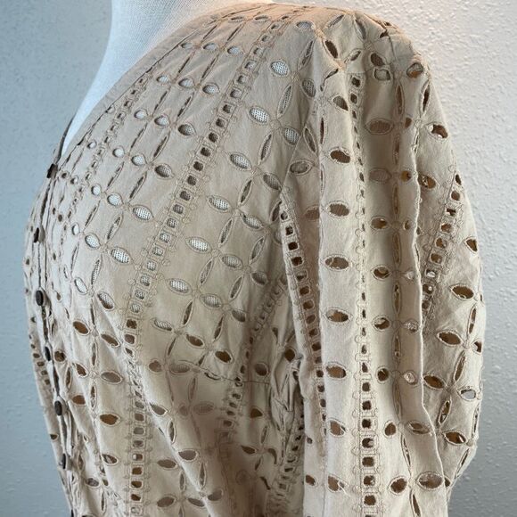 NWT Multiples Button Down Shirt and Belt Size L - Picture 5 of 10